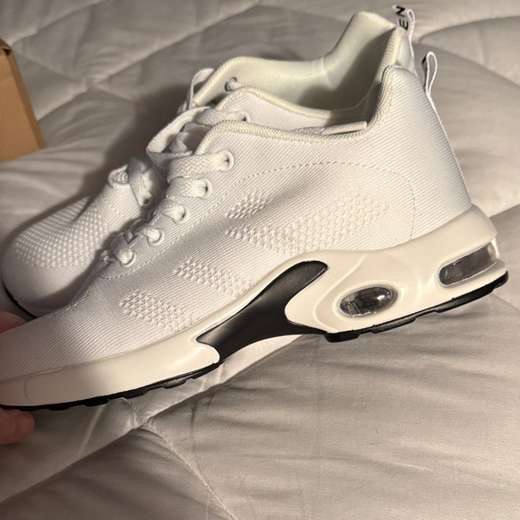 White Women's Athletic Shoes - Picture 5 of 5